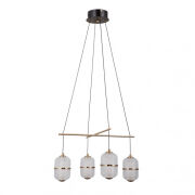 Lampa wisząca Alani PND-34375-4-BK Italux