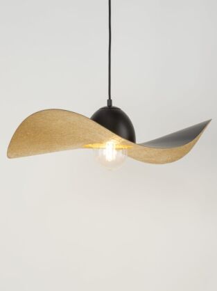Lampa wisząca KAPELLO 32347 SIGMA czarno/ złoty kapelusz