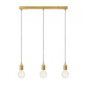 Lampa wisząca BRONX PENDANT 3L STRAIGHT BRONZE MARKSLOJD 108097 