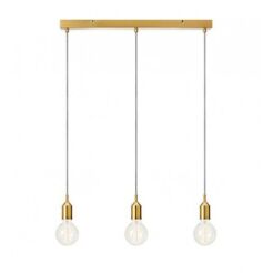 Lampa wisząca BRONX PENDANT 3L STRAIGHT BRONZE MARKSLOJD 108097 