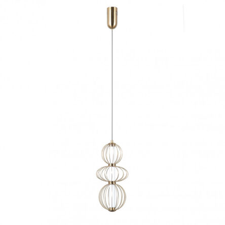 Lampa wisząca Rabel PND-344221-3V-HBR Italux