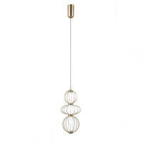 Lampa wisząca Rabel PND-344221-3V-HBR Italux