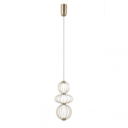 Lampa wisząca Rabel PND-344221-3V-HBR Italux
