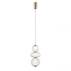 Lampa wisząca Rabel PND-344221-3V-HBR Italux