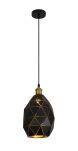 Lampa wisząca PESTICO LDP 8038-220 (BK+MD) Lumina Deco czarno- mosiężna - 2