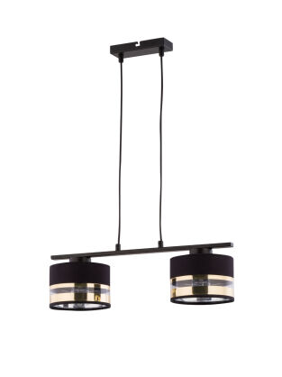 Lampa wisząca SOFIA 2 SIGMA 32162 CZARNA KLASYCZNA