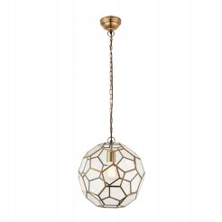 Lampa wisząca MIELE mosiądz/złoty ENDON LIGHTING 69784 