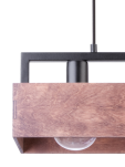 Lampa wisząca DAKOTA 3 SIGMA 31746 sklejka 3xE27 - 2
