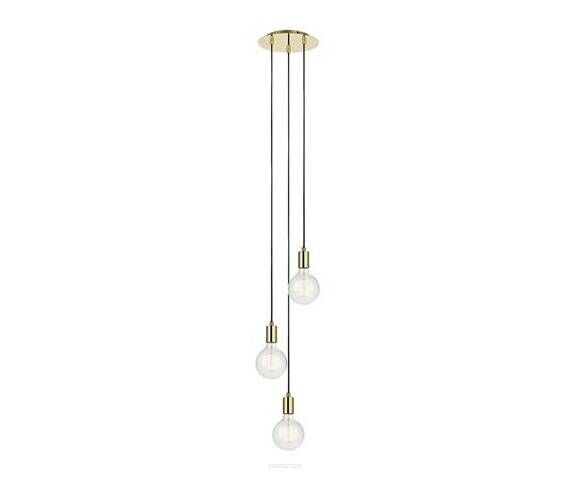 Lampa wisząca Sky 106333 Markslojd mosiądz minimalistyczna trzy zwisy 