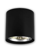 OPRAWA NATYNKOWA OKRĄGŁA CZARNA AR111