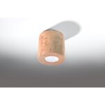 PLAFON ORBIS DREWNO LOFTOWE OŚWIETLENIE Nowoczesna SL.0492 SOLLUX LIGHTING  - 3