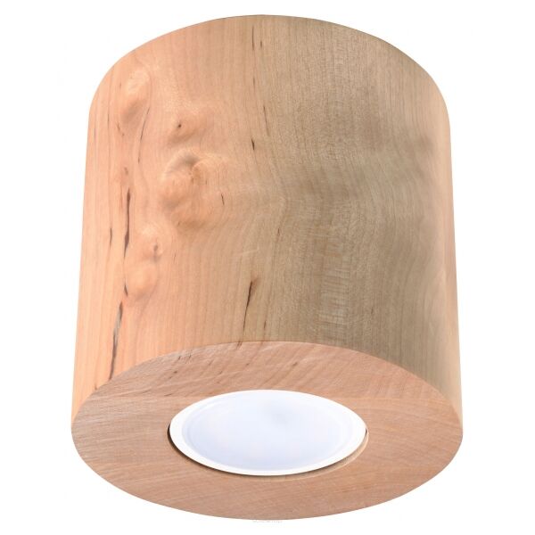 PLAFON ORBIS DREWNO LOFTOWE OŚWIETLENIE Nowoczesna SL.0492 SOLLUX LIGHTING 