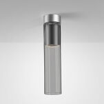 Plafon MODERN GLASS Tube SP GU10 Aquaform 40461 klosz ze szkła dymiony - 3