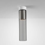 Plafon MODERN GLASS Tube SP GU10 Aquaform 40461 klosz ze szkła dymiony - 4