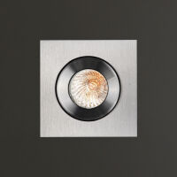 Oprawa wpuszczana Shower H0004  IP44 maxfliz aliminium szczotkowane