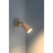 KINKIET BERG LAMPA ŚCIENNA NATURALNE DREWNO+CHROM RUCHOMA NÓŻKA TUBA NOWOCZESNA SL.0701 SOLLUX - 3