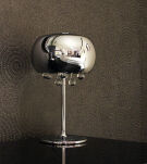 Lampa stołowa biurkowa  MAX-LIGHT Moonlight mała T0076-03D Chromowany klosz kryształki elegancki - 2