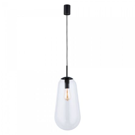 Lampa wisząca Pear L E27 czarna 7797