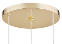 Lampa wisząca OAKLAND 6104 Argon białe szklane klosze 3xG9 - 4