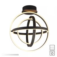 MX9203-4-3BD TESS LAMPA SUFITOWA CZARNA ZUMALINE