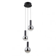 Lampa wisząca Strela PND-34378-3S-BK Italux