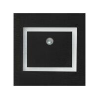 Lampka schodowa EVRA BLACK  EKS6902 Barwa Ciepła 3000K 12V z czujnikiem ruchu