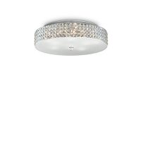 Lampa sufitowa Roma 087863 NOWOCZESNY IP20  METAL / SZKŁO oprawa w stylu nowoczesnym Ideal Lux LAMPA WEWNĘTRZNA  