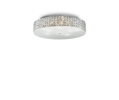 Lampa sufitowa Roma 087863 NOWOCZESNY IP20  METAL / SZKŁO oprawa w stylu nowoczesnym Ideal Lux LAMPA WEWNĘTRZNA  