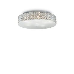 Lampa sufitowa Roma 087863 NOWOCZESNY IP20  METAL / SZKŁO oprawa w stylu nowoczesnym Ideal Lux LAMPA WEWNĘTRZNA  