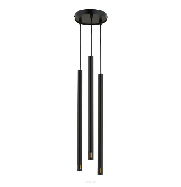 Lampa wisząca SOPEL LASER 33254 SIGMA 3x G9 czarna