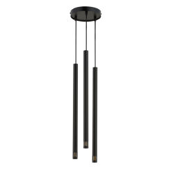 Lampa wisząca SOPEL LASER 33254 SIGMA 3x G9 czarna
