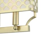 Kinkiet Verno Parette Old Gold Orlicki Design metalowy ażurowy złoty - 2