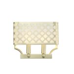 Kinkiet Verno Parette Old Gold Orlicki Design metalowy ażurowy złoty - 3