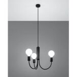 Lampa wisząca PICCOLO 3 SL.0856 SOLLUX LIGHTING 3x E27 - 5