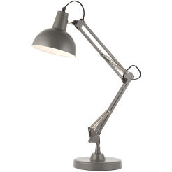 Lampa stołowa MARSHALL szara ENDON LIGHTING 90561 