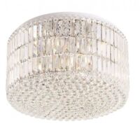 Plafon PUCCINI C0128 MAXlight Przyciągający spojrzenia o średnicy 60 cm ozdobiony kryształkami 