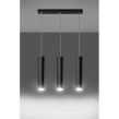 Lampa Wisząca Sollux  LAGOS 3 Czarny SL.0329 - 2