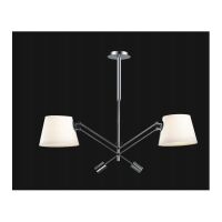 Lampa wisząca Pesso bianco/nero Orlicki Design