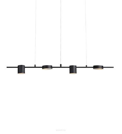 Lampa wisząca ROW 4L Czarny 107746