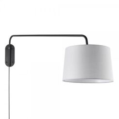 Kinkiet na wysięgniku CARLSON szary  ENDON LIGHTING 79380