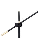 Lampa podłogowa DETROIT 4735 ARGON czarna metalowa  - 4