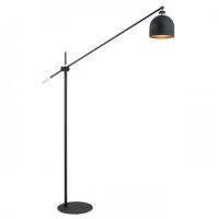 Lampa podłogowa DETROIT 4735 ARGON czarna metalowa 