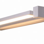 KINKIET CARGO RUCHOMY BIAŁY IP44 z metalu i akrylu LED Light Prestige OBRACANY  LP-1173/1W 20W 