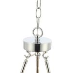 Lampa wisząca Verno Cromo Orlicki Design ażurowa kremowa - 4