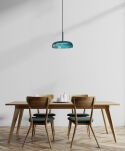 Lampa wisząca COLLE PND-48529-BK-BLU Italux - 2