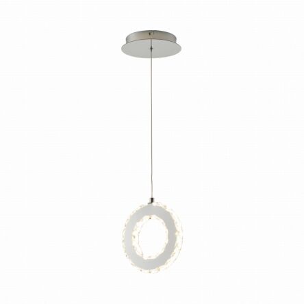 Lampa wisząca z kryształami chromowana GIRONA LED Zuma Line MD3713-1-3CT