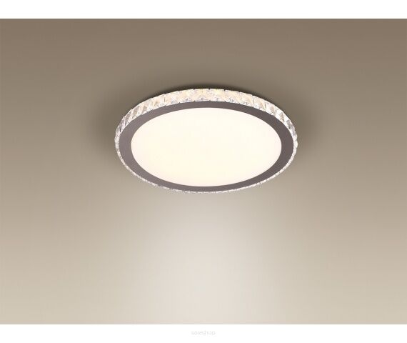 Plafon Prezzio 2875 Maxlight  kryształowy chrom szkło 
