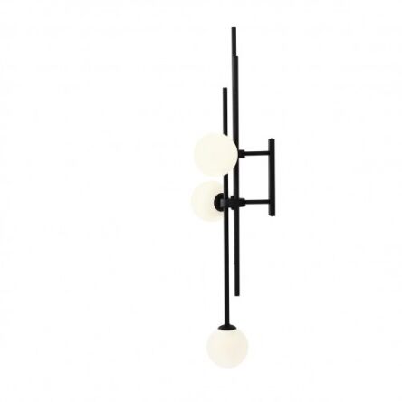 Lampa ścienna HARMONY 3 BLACK czarna 3 kule ALDEX 1073Y1  
