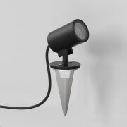 Oprawa gruntowa Bayville Spike Spot 12V CZARNY Z FAKTURĄ ASTRO 1401009  