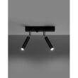 Lampa sufitowa EYETECH SL.0898 SOLLUX LIGHTING czarna regulowana 2xG9 - 4